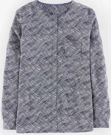 Boden, 1669[^]35274109 Gwyneth Top Blues Squiggle Boden, Blues Squiggle