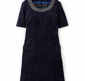 Boden Hampshire Dress, Gold,Navy/Cyan,Pink 34323782