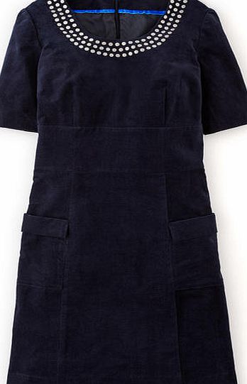 Boden Hampshire Dress, Navy/Cyan 34323790