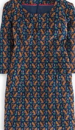 Boden Hartland Dress, Navy Squirrel 34324251