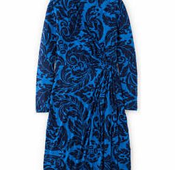 Boden Henrietta Dress, Cyan Damask 34398867
