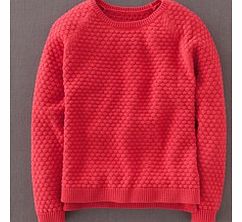 Honeycomb Stitch Jumper, Red,Bright Green 33672809