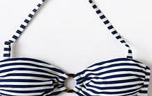 Boden Hoop Detail Bikini Top, Light Navy/Ivory 33943150