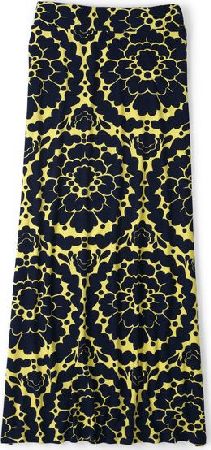 Boden, 1669[^]34806380 Jersey Maxi Skirt Sherbet Lemon Mosaic Boden,