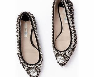 Boden Jewelled Pump, Black,Gold,Blue 34484022