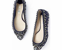 Boden Jewelled Pump, Gold,Blue,Black 34484162