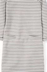 Boden Kiera Ottoman Dress, Moth/Ivory Stripe 34694075