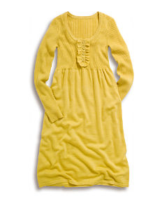 Boden Knitted Ruffle Dress