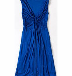 Boden Knot Detail Dress, Electric Blue,Beach Blue