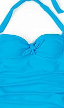 Boden Knot Front Tankini Top, Dark Turquoise 34568063