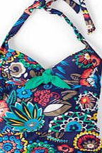Boden Knot Front Tankini Top, Tropical Floral 34670323