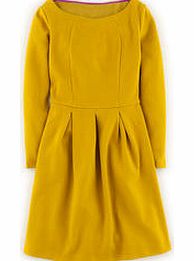 Boden Lindsey Ponte Dress, Yellow,Purple Orchid,Pink