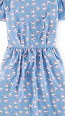 Boden Lizzie Dress, Forget Me Not Bird 34969543
