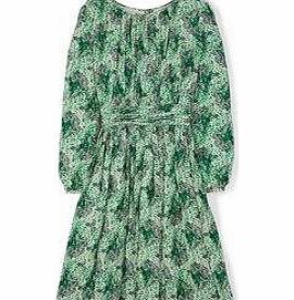 Boden Long Sleeve Selina Dress, Tutti Frutti,Ivy