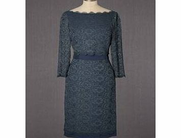 Boden Luxurious Lace Dress, Onyx Green 33736323
