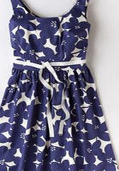 Boden Marilyn Dress, Navy Mono Floral 34134478