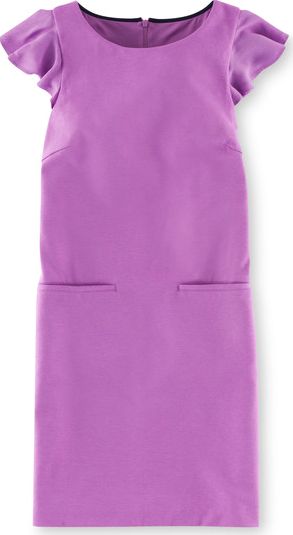 Boden, 1669[^]34973933 Mavis Ponte Dress Purple Boden, Purple 34973933