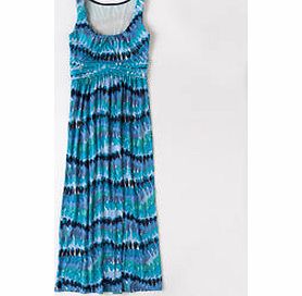 Boden Maya Maxi, Blues Feathers,Lotus,Multi