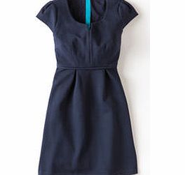 Boden Miranda Ponte Dress, Blue,Vole,Fruit Punch