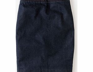 Boden Modern Pencil, Denim,Yellow Petal