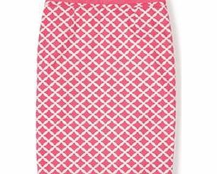 Boden Modern Pencil, Tutti Frutti Trellis,Blue