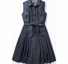 Boden Monte Carlo Dress, Denim,Ivory/Dark Red 34155515