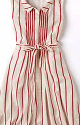 Boden Monte Carlo Dress, Ivory/Dark Red 34137489