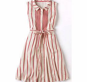 Boden Monte Carlo Dress, Ivory/Dark Red,Denim 34137521