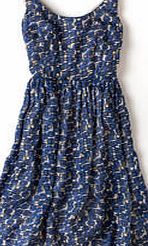 Boden Nancy Dress, Navy Etched Spot 34139386