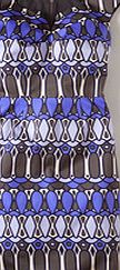 Boden Newbury Dress, Blue/Grey Abstract Geo 34133868