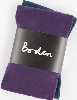 Boden, 1669[^]35120880 Opaque Tights Dark Purple/Seaweed Boden, Dark