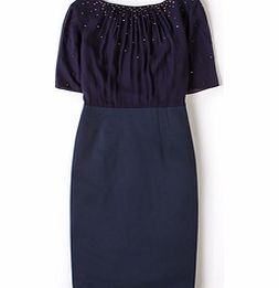 Boden Party Mayfair Dress, Blue,Grey 34146399
