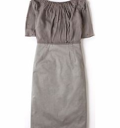 Boden Party Mayfair Dress, Grey,Blue 34146225