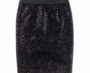 Boden Party Pencil Skirt, Black,Blue,Brown 34424242