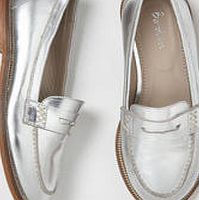 Boden Penny Loafers, Silver 33912171