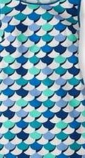 Boden Phyllis Dress, Blue Scallops 34797225