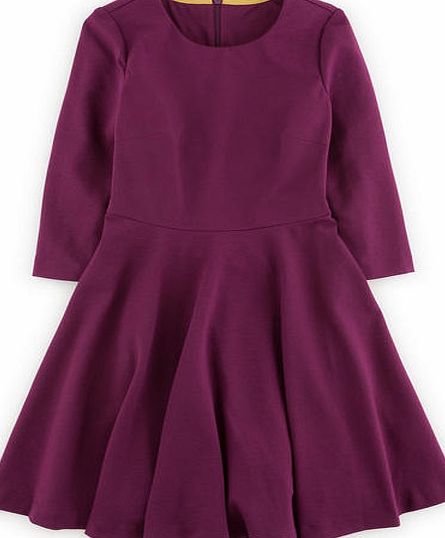 Boden Ponte Skater Dress, Beetroot 34434472
