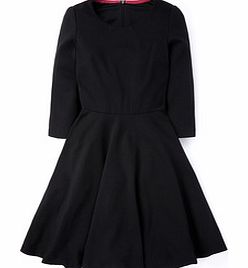 Boden Ponte Skater Dress, Black,Green,Blue 34470997