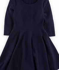 Boden Ponte Skater Dress, Blue 34444950