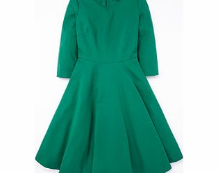 Boden Ponte Skater Dress, Green,Purple 34434662