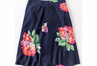 Boden Pretty Floral Skirt, Navy Floral,Pewter