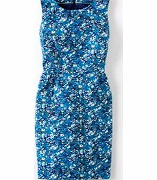 Boden Pretty Shift, Blue Field Flowers,Tropical