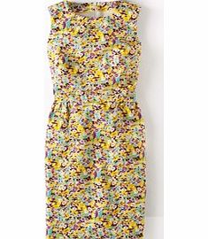 Boden Pretty Shift, Yellow Field Flowers,Blue Field