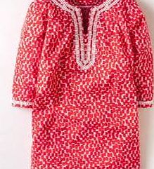Boden Printed Beach Throw On, Papaya Stamp Geo 34016881