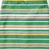 Boden Printed Cotton A-line Skirt, Green Stripe 34837096