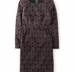 Boden Printed Ponte Dress, Black 34397448