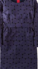 Boden Printed Ponte Dress, Blue 34397307