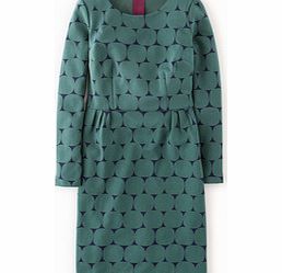 Boden Printed Ponte Dress, Evergreen Geo Spot 34397562