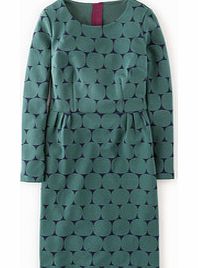 Boden Printed Ponte Dress, Evergreen Geo Spot 34397711