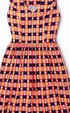 Boden Rebecca Dress, Soft Red Tile Print 34971119